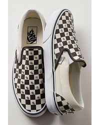 Vans - Classic Rhinestone Slip-Ons - Lyst