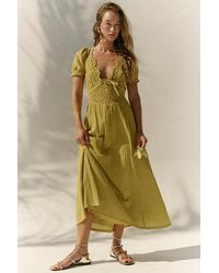 free-est - All You Need Is Lace Midi Dress By - Lyst