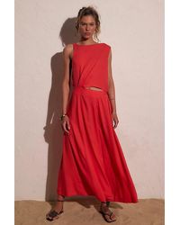 free-est - Moonlit Mirage Midi Dress By - Lyst