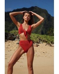 Beach Riot - Ritzy Highway High-Waisted Bikini Bottoms - Lyst