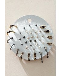 Free People - Teeny Tiny Mega Stud Earring Set - Lyst