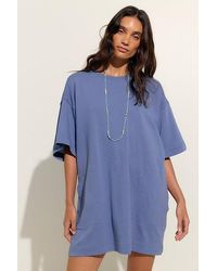 free-est - Essential Extreme Tee Mini Dress By - Lyst