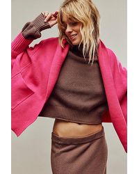 Free People - Everyday Cocoon Poncho - Lyst