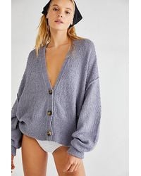 Free People - Found My Friend Cardi At In Storm, Size: Xs - Lyst