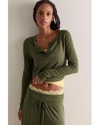 Intimately By Free People - Dream State Henley Top By - Lyst