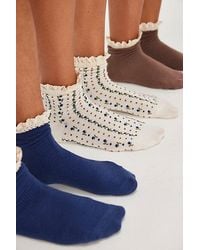 Free People - Ruffle Sock Pack - Lyst