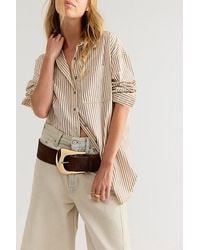 Free People - Lottie Suede Belt - Lyst