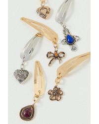 Free People - Charming Hearts Barrettes - Lyst