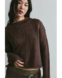 Free People - Opal Rollneck Knit Jumper - Lyst