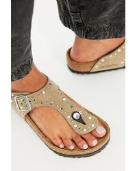 Birkenstock - Gizeh Rivets Sandals - Lyst