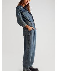 Denim Coveralls for Women - Up to 75% off | Lyst
