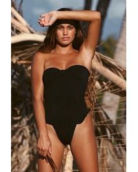 Reina Olga - Laila Crinkle One-piece Swimsuit - Lyst