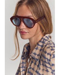 Elisa Johnson - Val Aviator Sunglasses - Lyst