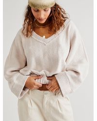 Free People Brb Solid Pullover - Lyst