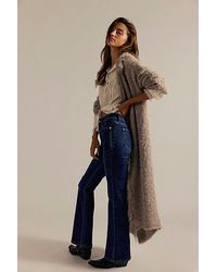 Free People - Double Knot High-Rise Straight Bootcut Jeans - Lyst