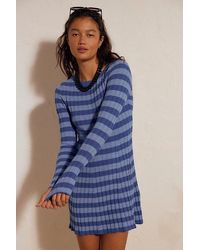 free-est - Junie Sweater Mini Dress By - Lyst