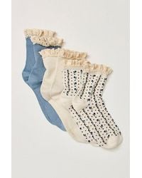 Free People - Ruffle Sock Pack - Lyst