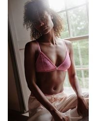Intimately By Free People - Loved You First Lace Triangle Bralette By - Lyst