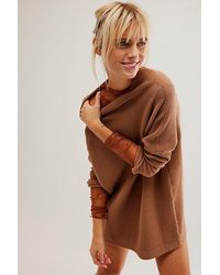 Free People - Ottoman Slouchy Tunic Jumper - Lyst