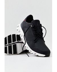 On Shoes - Cloud X 3 Ad Sneakers At Free People In Black/white, Size: Us 7.5 - Lyst