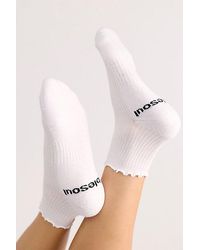 DOUBLESOUL - Ruffle Quarter Socks - Lyst