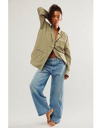 Agolde - Low-rise Baggy Jeans At Free People In Libertine, Size: 30 - Lyst