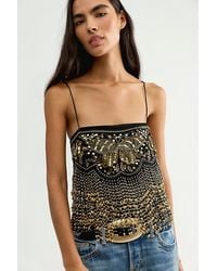 Free People - Night Moves Fringe Top - Lyst