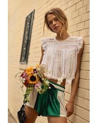 Free People - Sun Drenched Blouse - Lyst