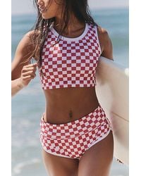 Salt Gypsy - Betty High-Waisted Boyshort Surf Bottoms - Lyst