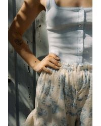 Intimately By Free People - End Game Pointelle Tank Top By - Lyst