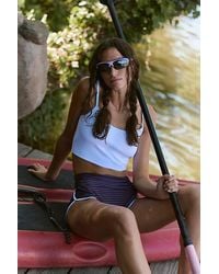 Salt Gypsy - Spaghetti Strap Crop Top - Lyst