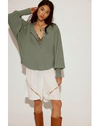 Free People - Quinn Knit Thermal - Lyst