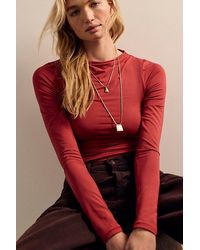 Intimately By Free People - After Hours Mock Neck Long Sleeve By - Lyst