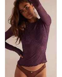Intimately By Free People - Loved You First Lace Long Sleeve By - Lyst