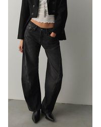 Free People - Fable Low-Rise Twisted Bowed Jeans - Lyst