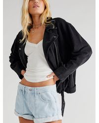 Free People Beginner's Luck Slouch Shorts - Multicolour