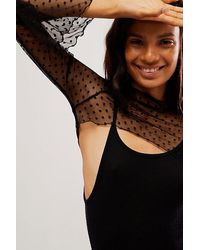 Only Hearts - Coucou Lola Bolero Top At Free People In Black, Size: Small - Lyst