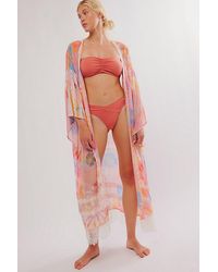 Intimately By Free People - Bali Airbrush Dreams Robe Top - Lyst