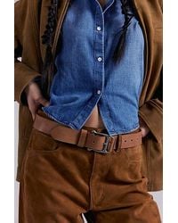 Free People - Carraway Leather Belt - Lyst