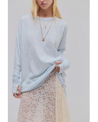 Free People - Arden Tee - Lyst