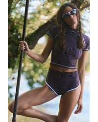 Salt Gypsy - Betty High-Waisted Boyshort Surf Bottoms - Lyst