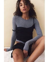Intimately By Free People - Soft Company Crew Neck Long Sleeve By - Lyst
