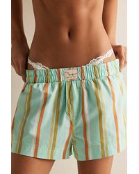 Free People - Day To Day Mini Boxers - Lyst