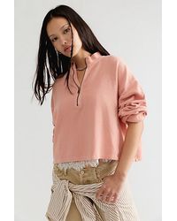 Free People - We The Free Celeste Quarter Zip - Lyst