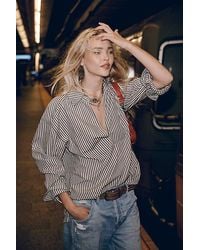 Free People - August Striped Pullover - Lyst