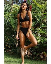 Rhythm - Cove Stripe Tall Tri Bikini Top - Lyst