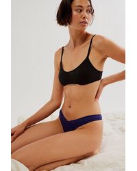 Free People - High-cut Pointelle Thong - Lyst