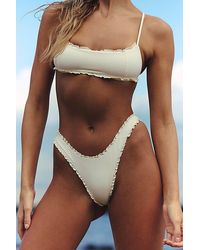 Toast - Fp X Signature Frill Bikini Top - Lyst