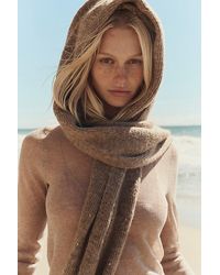 Free People - Wrap Me Up Hooded Scarf - Lyst