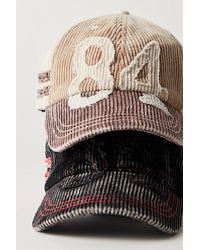 NWT FREE PEOPLE HOLLIE VARSITY BASEBALL HAT IVORY Hollie Varsity Baseball Hat | Free People main image 4